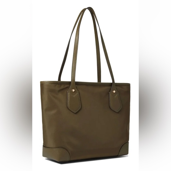 MICHAEL Michael Kors Jet Set Travel Large Packable Tote Black Olive new with tag - Picture 2 of 8